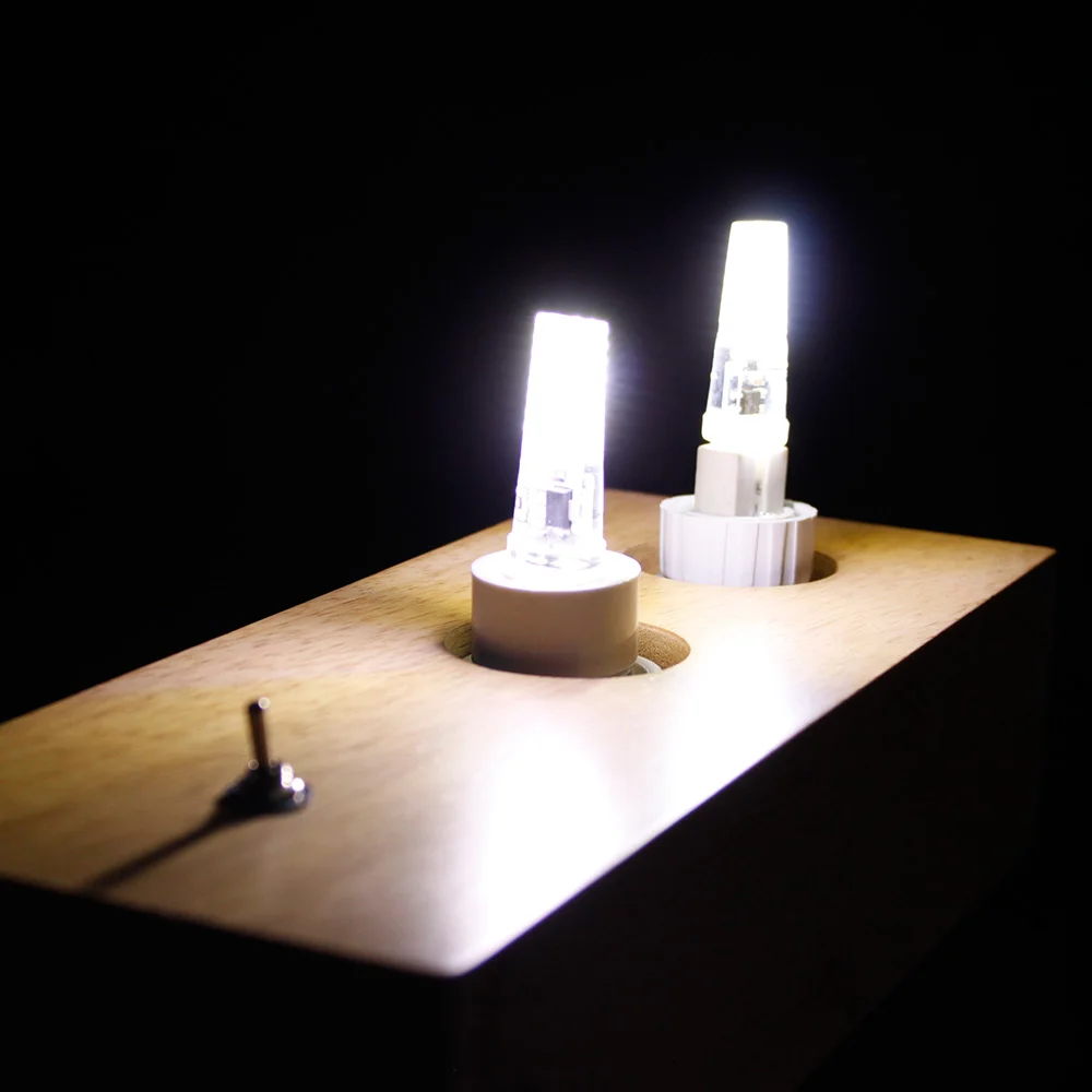 Ynl 10 unids Lampada LED G4 AC/DC 12 V 220 V 6 W alta calidad COB lamparas bombilla led G4 lámpara Lámparas reemplazar las luces halógenas Ynl 10 unids Lampada LED G4 AC/DC 12 V 220 V 6 W alta calidad COB lamparas bombilla led G4 lámpara Lámparas reemplazar las luces halógenas