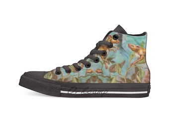 

In the Beginning Introductions Novelty Design Casual Canvas Shoes Custom shoes Drop Shipping