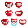Funny Pacifiers Silicone Baby Pacifier Nipple Dummy Baby Soother Joke Prank  Nipples Teether Pacifier Clips Chupetes Para ► Photo 2/6