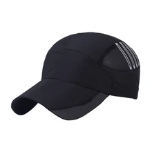 running golf Cap Outdoor Quick Drying UV Protection Sun Hat Wear With Adjustable Back Closure travel hiking sports
