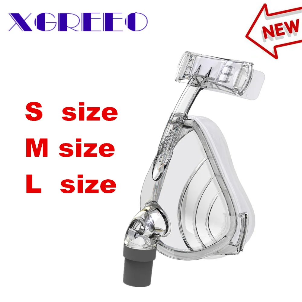 BMC XGREEO FM2 Full Face Mask Fashion Type For CPAP BIPAP Machine Size S/M/L Have Special Effects For Anti Snoring And Sleep Aid BMC XGREEO FM2 Full Face Mask Fashion Type For CPAP BIPAP Machine Size S/M/L Have Special Effects For Anti Snoring And Sleep Aid