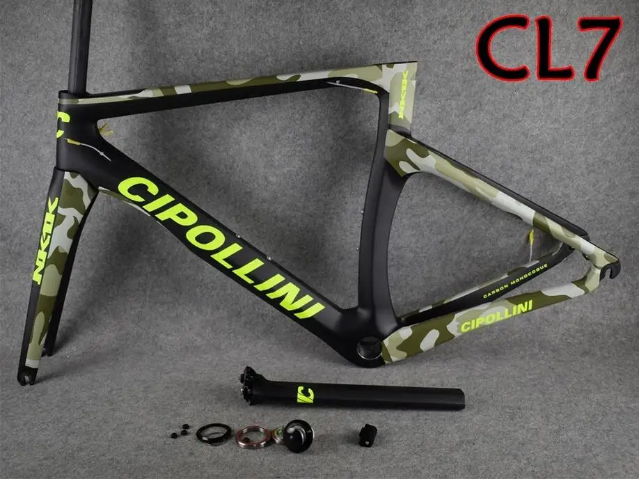 T1100 карбоновые дорожные рамы Cipollini NK1K карбоновые рамы для дорожного велосипеда 3k или 1k карбоновые велосипедные рамы V тормоза или дисковые тормоза