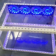 YUNHUI горнодобывающей отрасли продать стойки эфириума шахтер с четырьмя светодиодный вентиляторы подходит для эфириума Шахтер 120 м