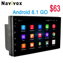 Navivox 2 Din Android 8 1 7 Car GPS font b Radio b font Player Car