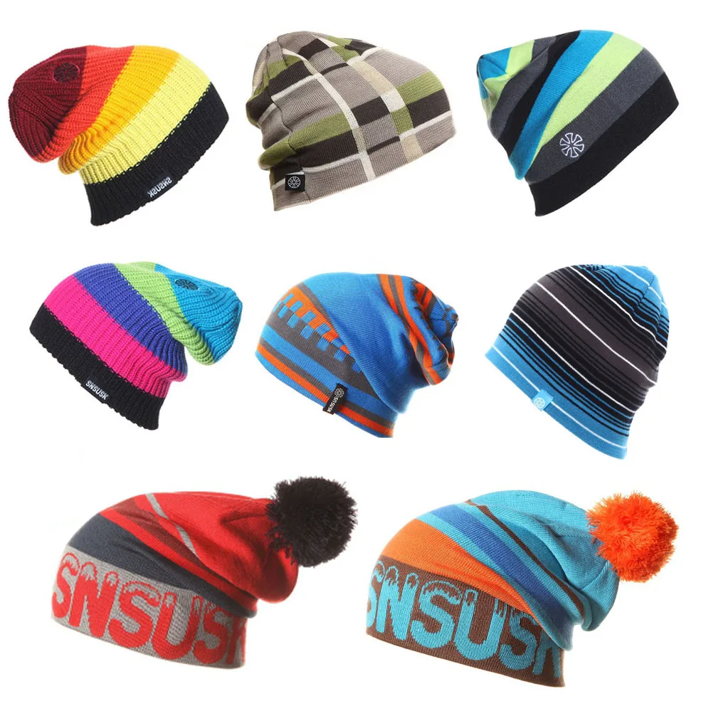 Topi Ski SKULLIES Musim Dingin 