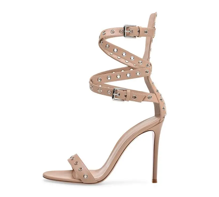 

High Heel Fish Eyes Decor Summer Sandals Manufacturer Open Toe Cut Out High Heel Shoes Hot Weather Lady Dress Shoes Free Ship