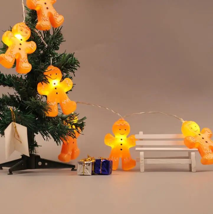 

LED Biscuit Cartoon Artificial Light String for Children and Girls Interior Decoration
