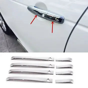 

8pcs Out Door Handle Decoration Cover Frame For Land Rover Discovery Sport 2015