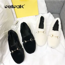 

Boat Shoes Women Loafers Flats Ladies Slip On Shoes Fur Flats Ladies Ballerina Flats Winter Brand Shoes Female Moccasins