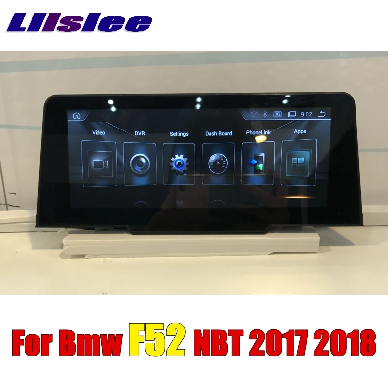 For BMW 1 Series F52 2017 2018 NBT LiisLee Car Multimedia GPS Audio Hi-Fi Radio Stereo Original Style For NBT Navigation NAVI 5