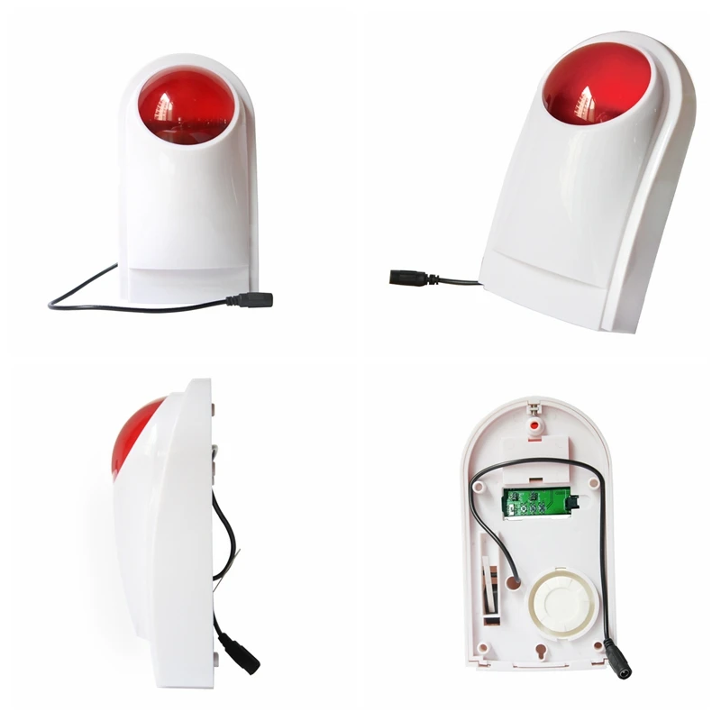 20 Zone Wireless Alarm Siren 110DB Security Home Alarm System 9
