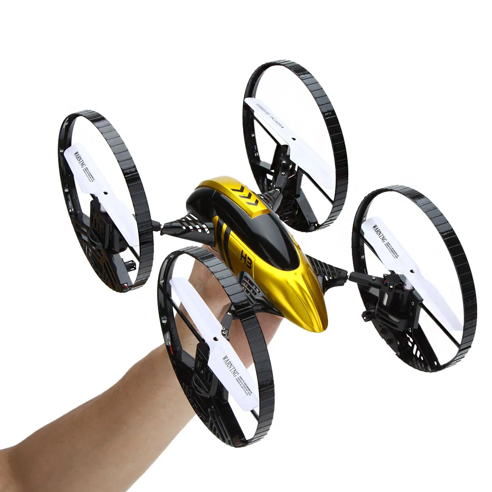 JJRC H3 2,4G 4CH 6-Axis Gyro RC Quadcopter Drone с 2.0MP Камера HD воздух Земля амфибия Квадрокоптер