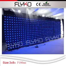 Мягкий СВЕТОДИОДНЫЙ дисплей led starlight фон