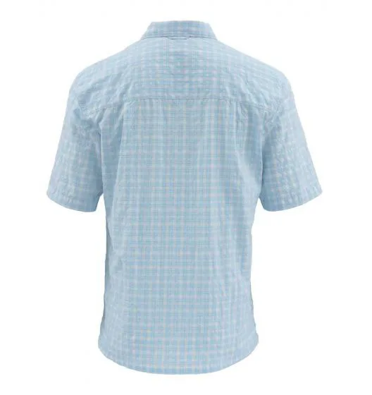 Si* ms мужские рубашки для рыбалки с коротким рукавом, клетчатая рубашка, дышащий UPF30 светильник, одежда для рыбалки, мужская рубашка, размер США S-3XL