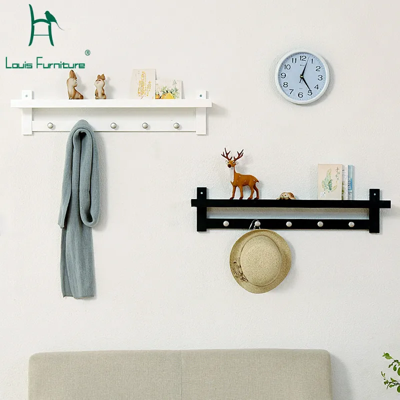 

Louis Fashion Coat Racks Minimalist Bedroom Hat Creative Vestibule Wall Decoration