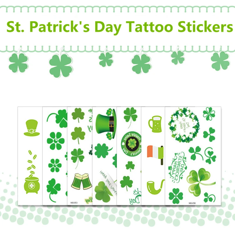 المؤقتة الوشم ملصق البرسيم أربع أوراق البرسيم ايرلندا القديس باتريك DayInstant الوشم الجسم الفن للماء الذراع وهمية الوشم المؤقتة الوشم ملصق البرسيم أربع أوراق البرسيم ايرلندا القديس باتريك DayInstant الوشم الجسم الفن للماء الذراع وهمية الوشم