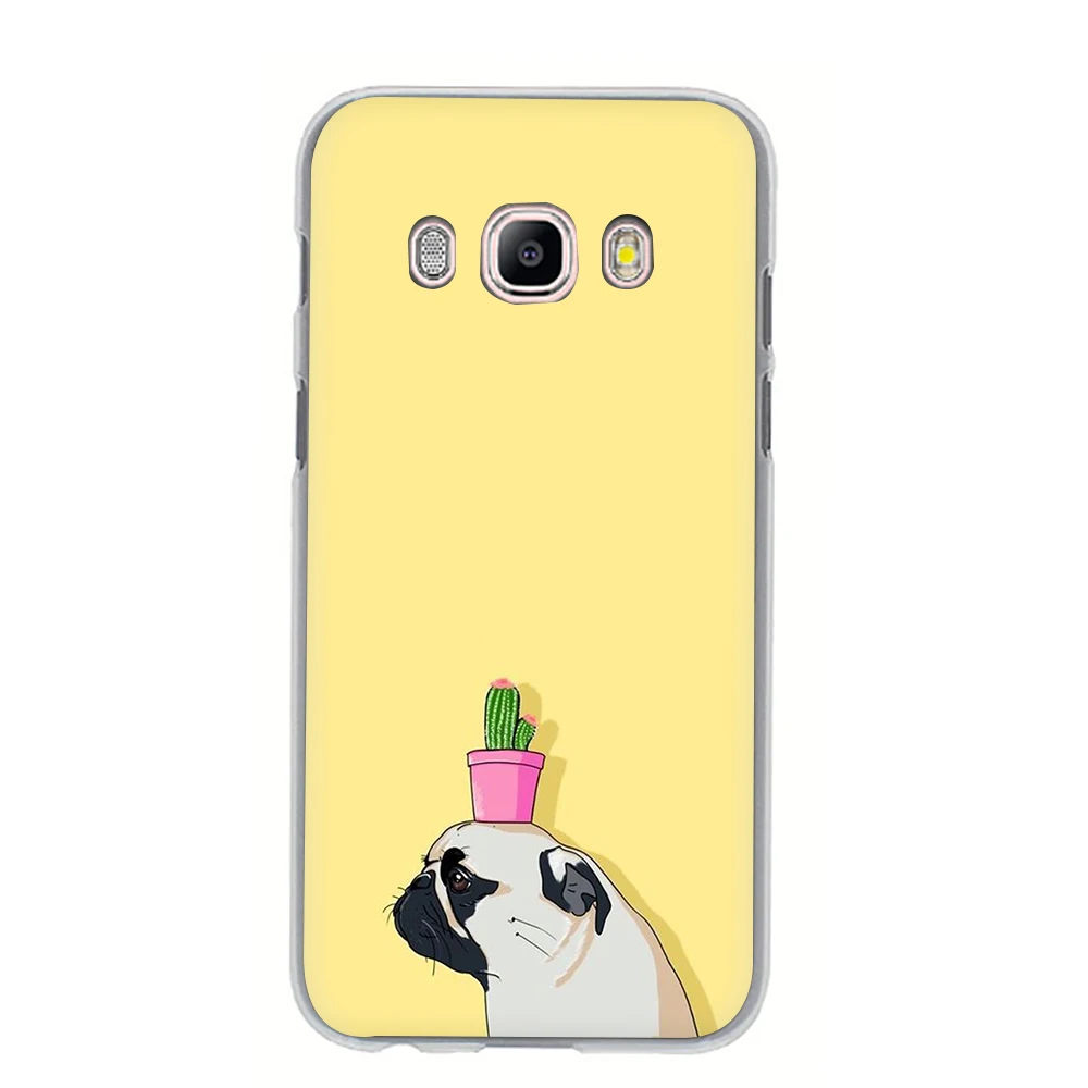 Pug Life жесткий чехол для телефона для samsung Galaxy A3 A5 A6 A8 плюс A7 A9 A10s 20С 30С 40С с 50s 70 - Цвет: H12