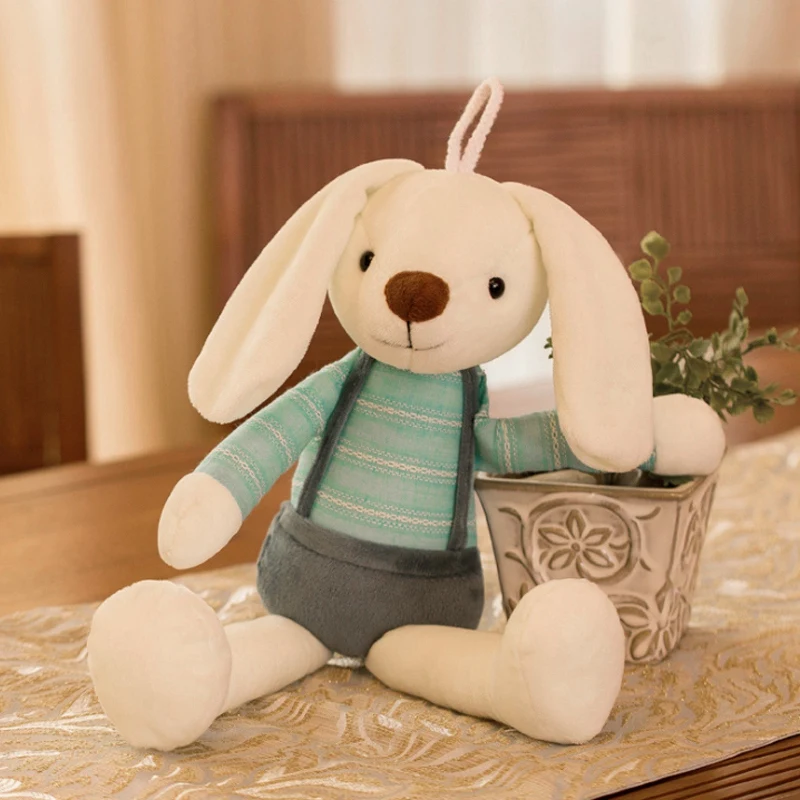 40 см милый кролик плюшевый Игрушечный Кролик мягкая ткань Плюшевый Кролик Пасхальный подарок декор детские игрушки для детей подарок на