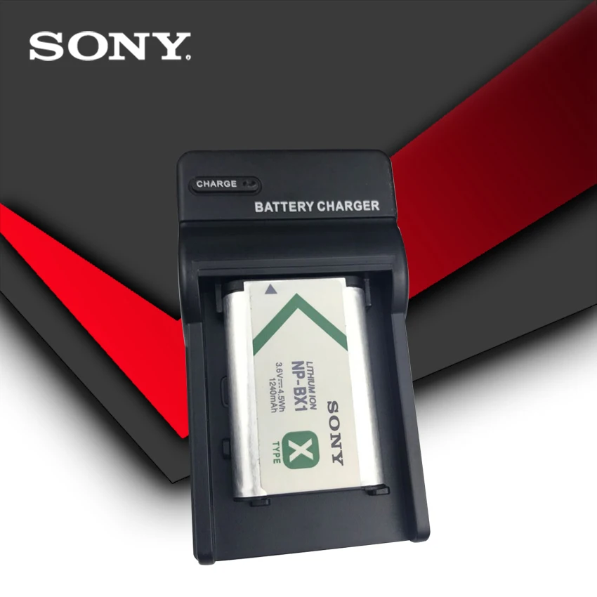 1pc/lot Sony Original NP-BX1 NP BX1 Camera Battery DSC RX1 RX100 M3 M2 RX1R WX300 HX300 HX400 HX50 HX60 GWP88 PJ240E AS15 WX35