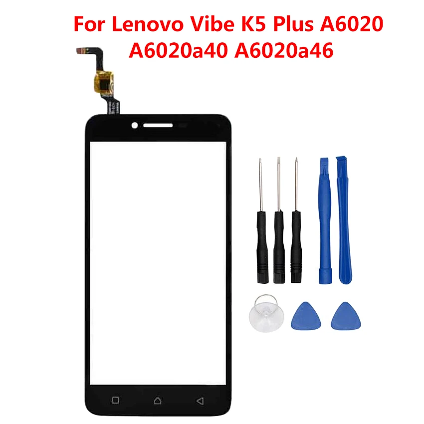 Черный/белый/золотой сенсорный экран для Lenovo Vibe K5 Plus A6020 A6020a46 A6020a40 Сенсорная