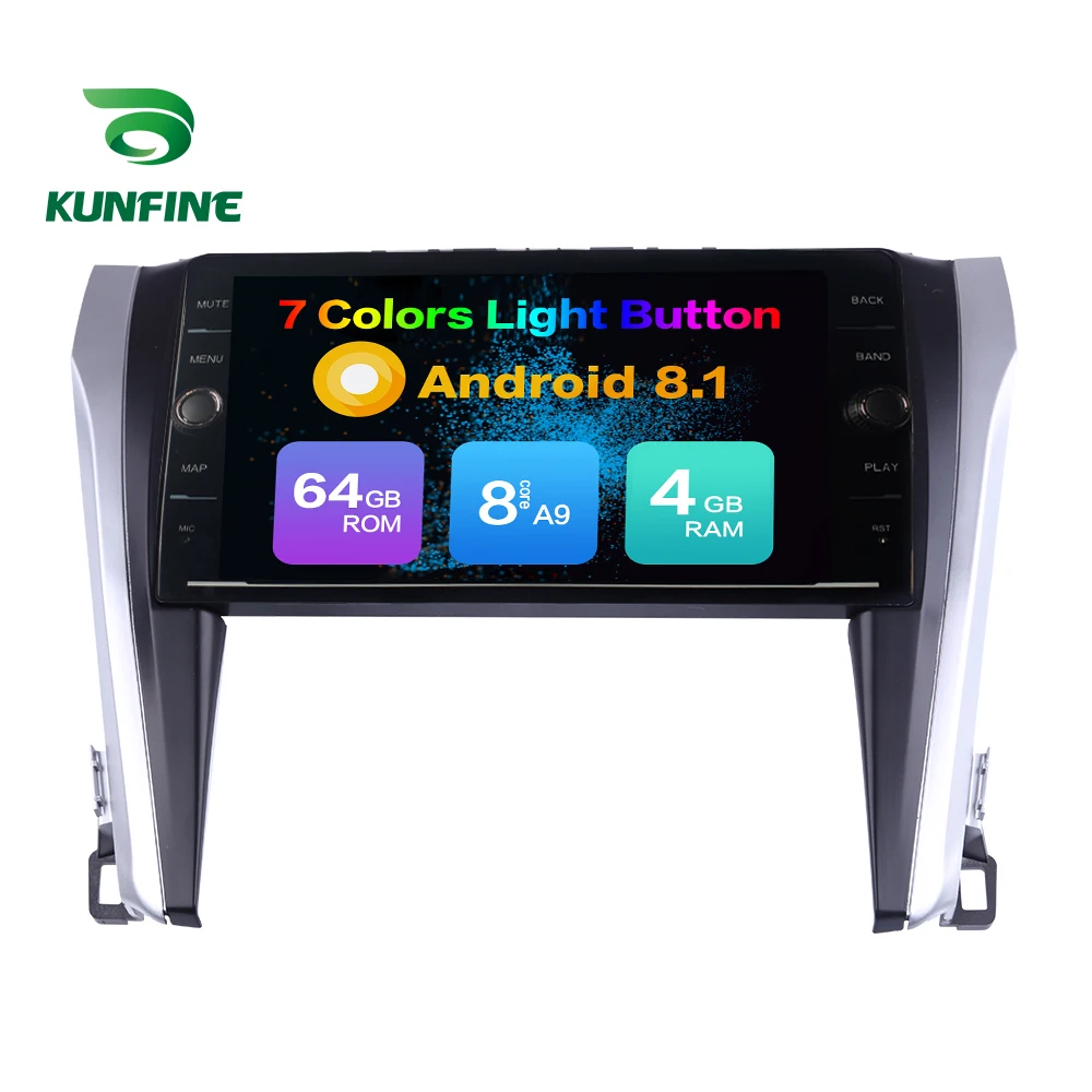 Android Car DVD GPS Navigation Multimedia Player Car Stereo For Toyota Camry  2015-2017 Radio Headunit (1111)