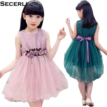 

Girls Princess Dress Wedding Clothes Girls Party Dress Kids Elegant 3 6 8 10 12 Years Children Summer For Kids Girls Tutu Dress