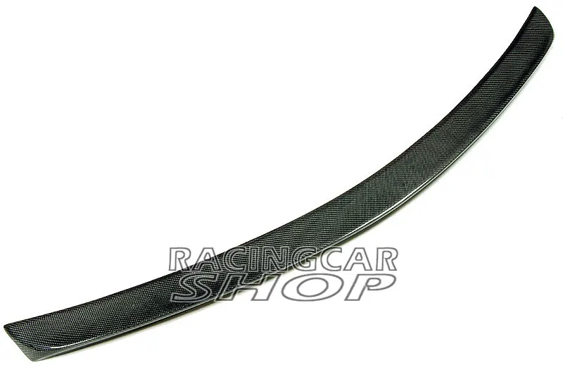 REAL CARBON FIBER REAR WING TRUNK SPOILER for MERCEDES BENZ W204 C-CLASS COUPE 2011-2013