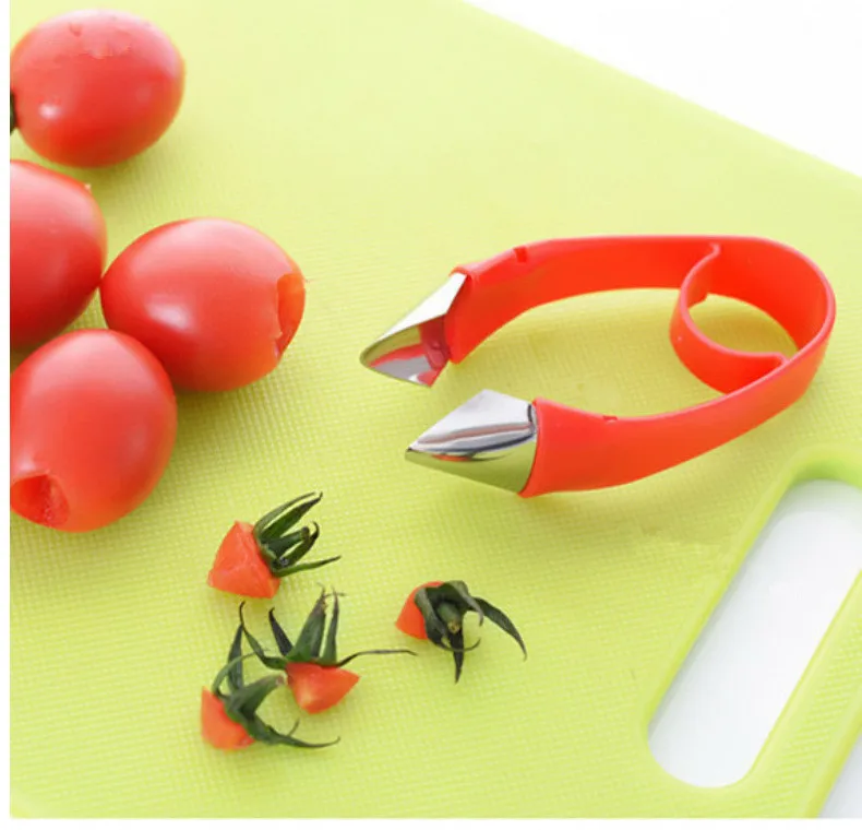 1 шт. инструмент для удаления чашелистиков с клубники топ лист гаджет для удаления томатные стебли нож для удаления фруктов стебля портативная кухонная принадлежность ок 0481