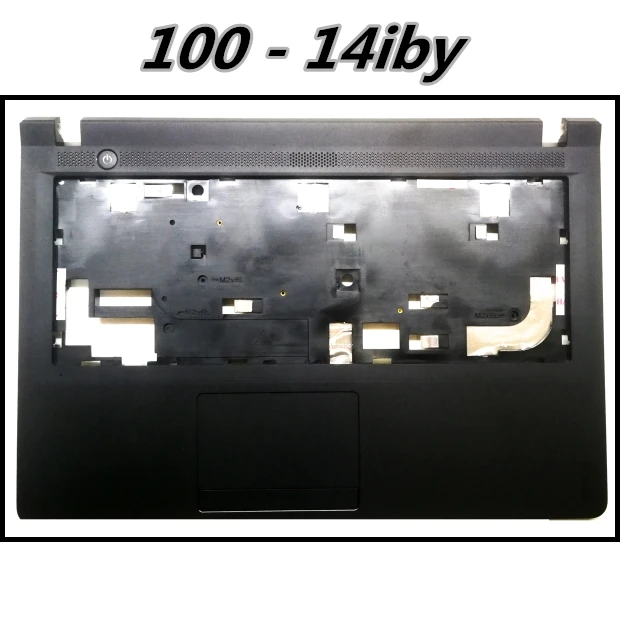 

Laptop Upper Lower Case For Lenovo ideapad 100-14 100-14IBY Hinges Braket Palmrest Bottom Base Cover