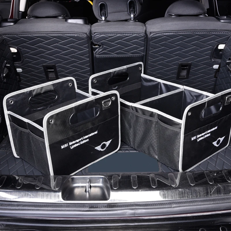 

Car Folding Trunk Storage Bag Stowing Tidying Bag Organizer Storage Box Container For MINI Cooper Clubman S F54 F55 F56 F60 R60
