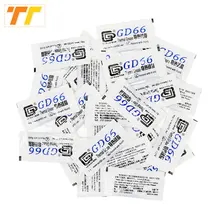 30 шт. GD66 Теплопроводящая паста Силиконовая пластырь для Светодиодный теплоотвод 30 шт. грамм Высокая производительность серый