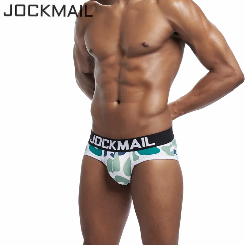 JOCKMAIL Brand Men underwear Camouflage Cotton Men Briefs