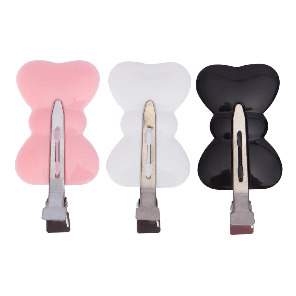 3Pcs Pro Hairdressing Salon Hair Sectioning Clips Hairpin Barrette