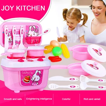 

16PCS Children Girls Pretend Cook Kitchen Toys Set Fake Fruit Kids Toys Simulation Miniature Food Boys Education Toys For Child