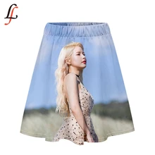 MAMAMO 3D K-pop повседневные юбки женская короткая юбка с эластичной резинкой на талии Женская универсальная свободная однотонная Мягкая Повседневная короткая женская юбка Harajuku