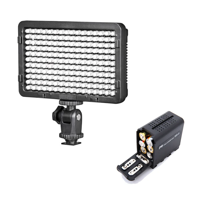 SETTO 176 LED Video Light Photo Lighting on Camera Video Hotshoe LED Lamp Light for Canon Nikon DV Camcorder DSLR Wedding SETTO 176 LED Video Light Photo Lighting on Camera Video Hotshoe LED Lamp Light for Canon Nikon DV Camcorder DSLR Wedding