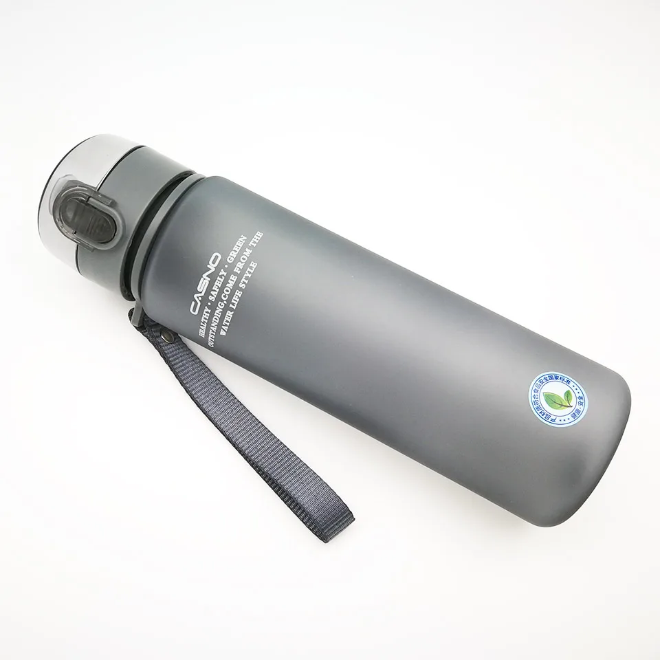 560ml Water Bottle Sport Portable Leak Proof Seal Tour Hiking Plastic My Bottle For Water Coffee Tea Drink Shaker Drinkware     4
