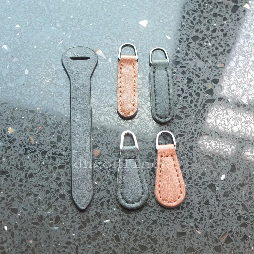 

10 20 50 PCS PU Leather Zipper Fixer Repair Pull Tab Kit Replacement for Bag Trouser Jacket