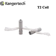 10 unids/lote Kanger T2 mecha larga calefacción resistencias de repuesto 1.8ohm 2.2ohm 2.5ohm para Kangertech de T2 del atomizador del Clearomizer Vape