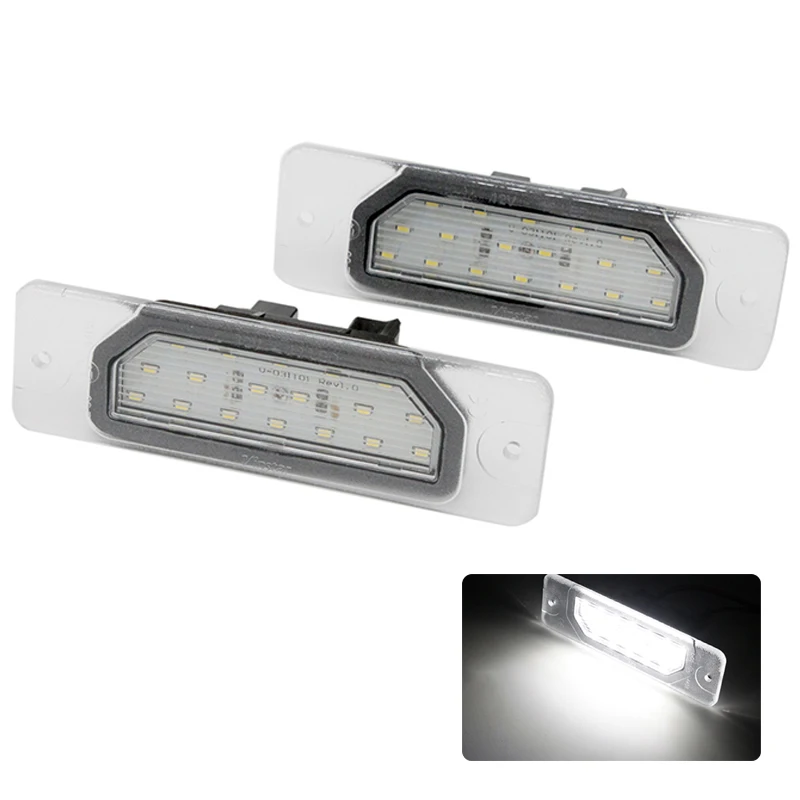 Светодиодные лампы для номерного знака Infiniti FX35/45 Q45 I30/I35 M37/M56 18SMD со встроенным
