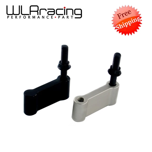 

SILVER & BLACK ASR Style Transmission Shifter Extension Relocation Kit for Honda Acura M10*1.5