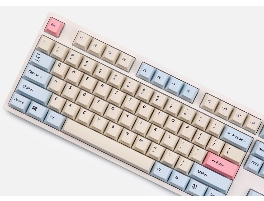 Вишневый профиль keycap краситель субкровать для diy клавиатуры pbt