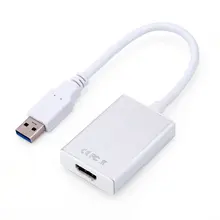 USB 3.0 to HDMI Converter Cable Multi Display Graphic Adapter for PC Laptop Projector HDTV LCD 1080P HD