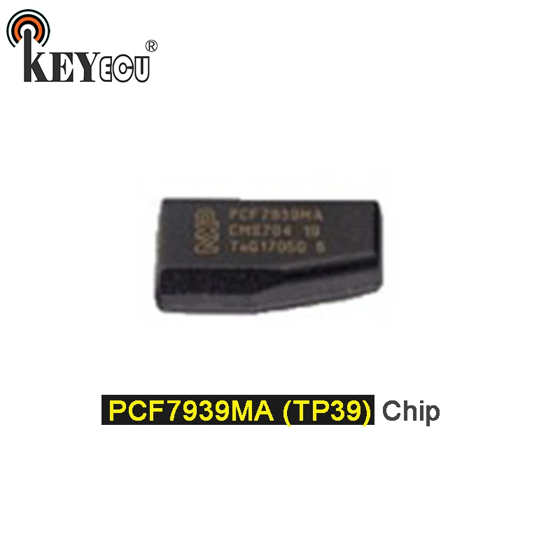 

KEYECU 1x/ 2x for Renault PCF7939MA (TP39) Transponder Blank key Car Remote Key Chip