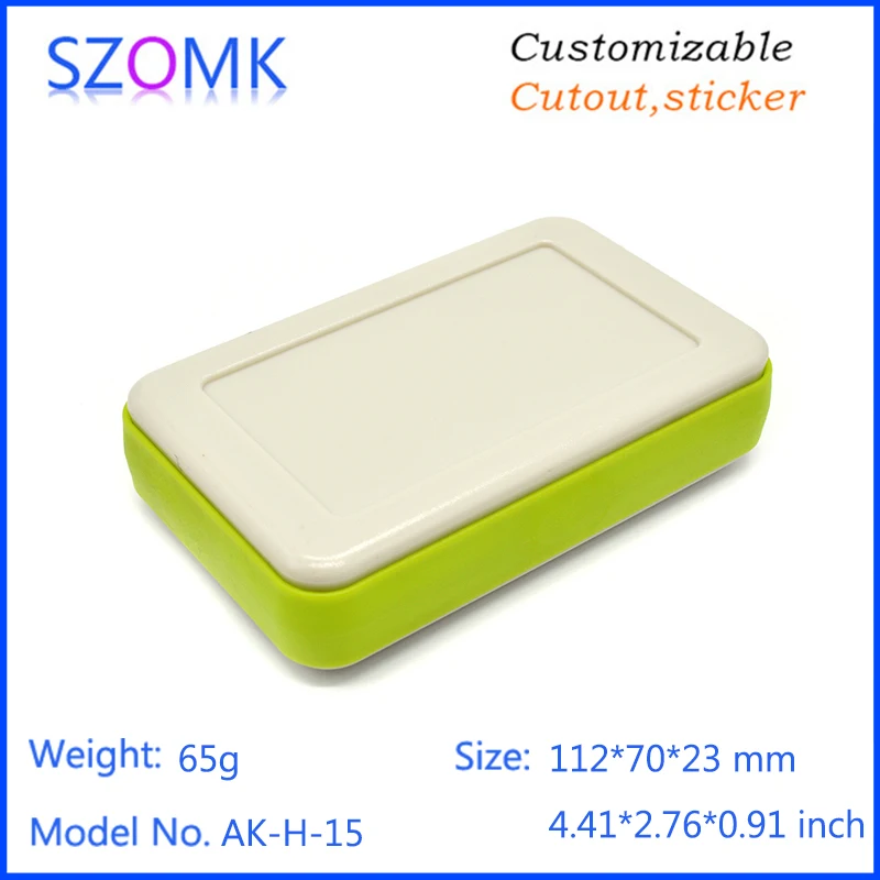 szomk small plastic case for electronic equipment plastic housing for enclosure pcb design junction box tv box abs material plastic casing (55)