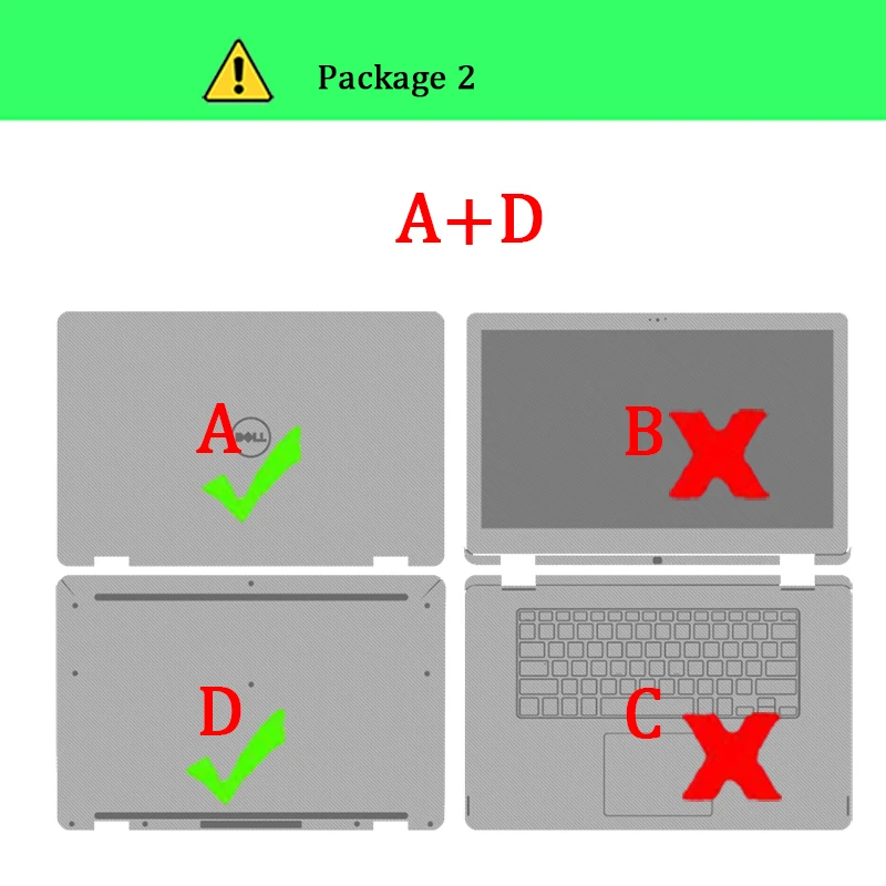 Ноутбук Защитная пленка для ноутбука Dell Inspiron 15 7000 7537 7548 7560 7568 15 500 5370 5567 5570 15,6 дюймов Тетрадь кожи ноутбук Стикеры