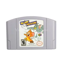Nintendo N64 Игры Картридж Консоли Карты Том и Джерри в Кулаки Пушистый Английский Язык Версия