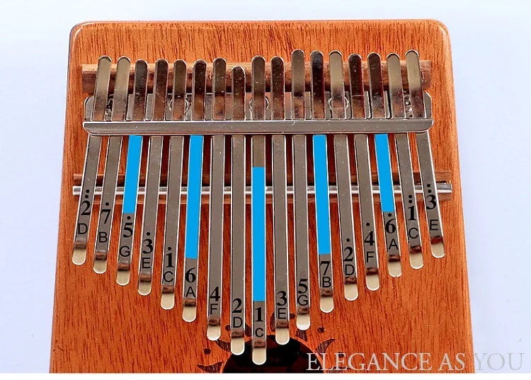 Деревянный калимба 10 ключей «пианино для больших пальцев» детский музыкальный инструмент для образования калимба 17 ключей Африканский Национальный музыкальный инструмент 17 кнопок