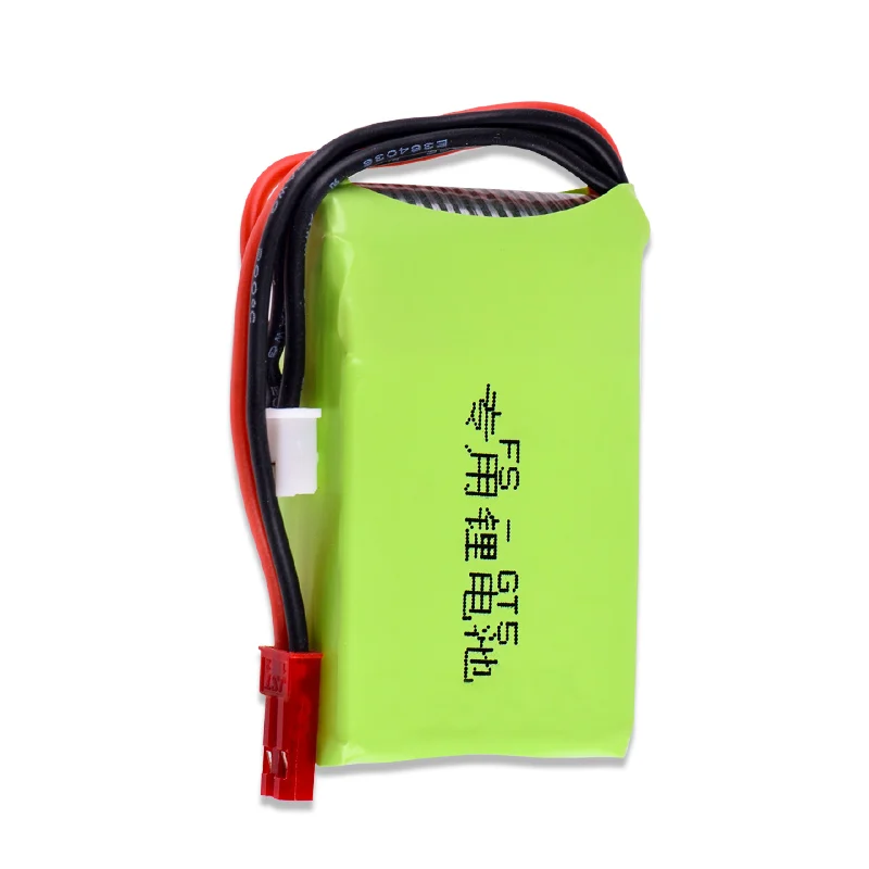 

1 2 3 Pcs 7.4v 1500mah 2S RC Lipo Battery Fits for Flysky FS-GT5 2.4G 6CH Transmitter for RC Car Boat Remote Control