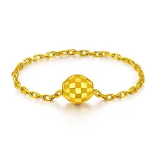 100% Real 18K Gold Ball Charm Ring For Women Size 10-18 Chain Ring 18K Gold Finger Charm Pendant Dangle Rings Band Trendy 100% Real 18K Gold Ball Charm Ring For Women Size 10-18 Chain Ring 18K Gold Finger Charm Pendant Dangle Rings Band Trendy